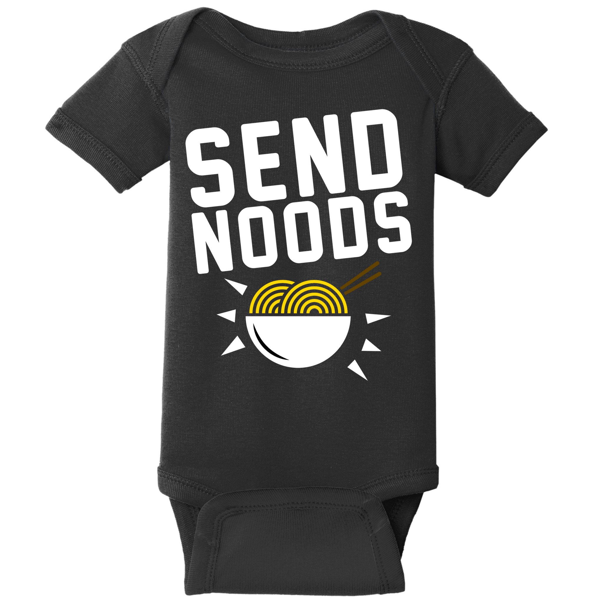 Send Noodles Baby Bodysuit