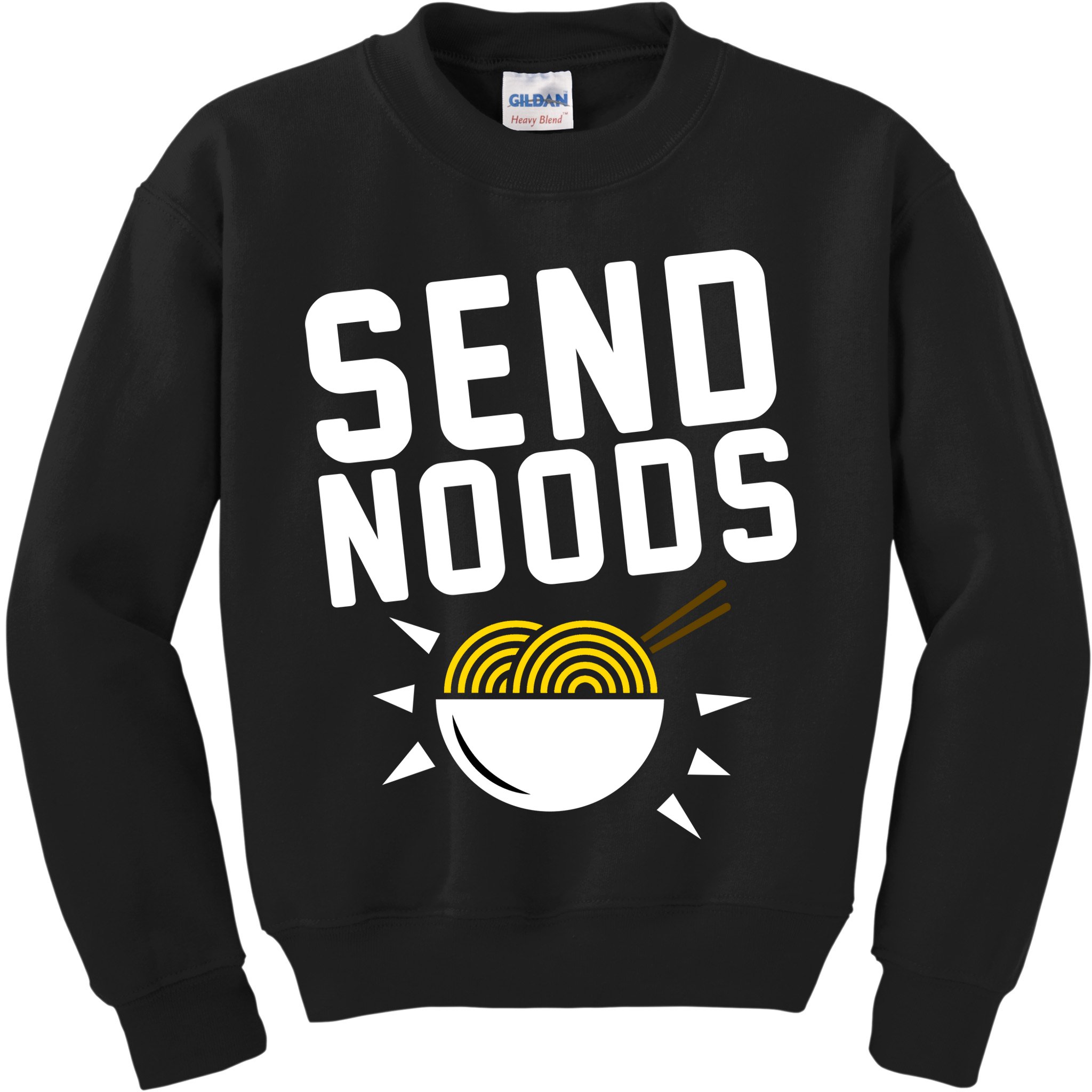 Send Noodles Kids Sweatshirt