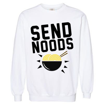Send Noodles Garment-Dyed Sweatshirt