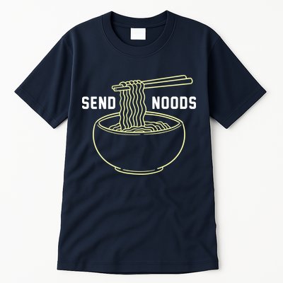 Send Noodles Funny Bowl Of Noodles Tall T-Shirt