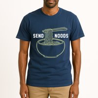 Send Noodles Funny Bowl Of Noodles Tall T-Shirt