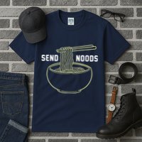 Send Noodles Funny Bowl Of Noodles Tall T-Shirt