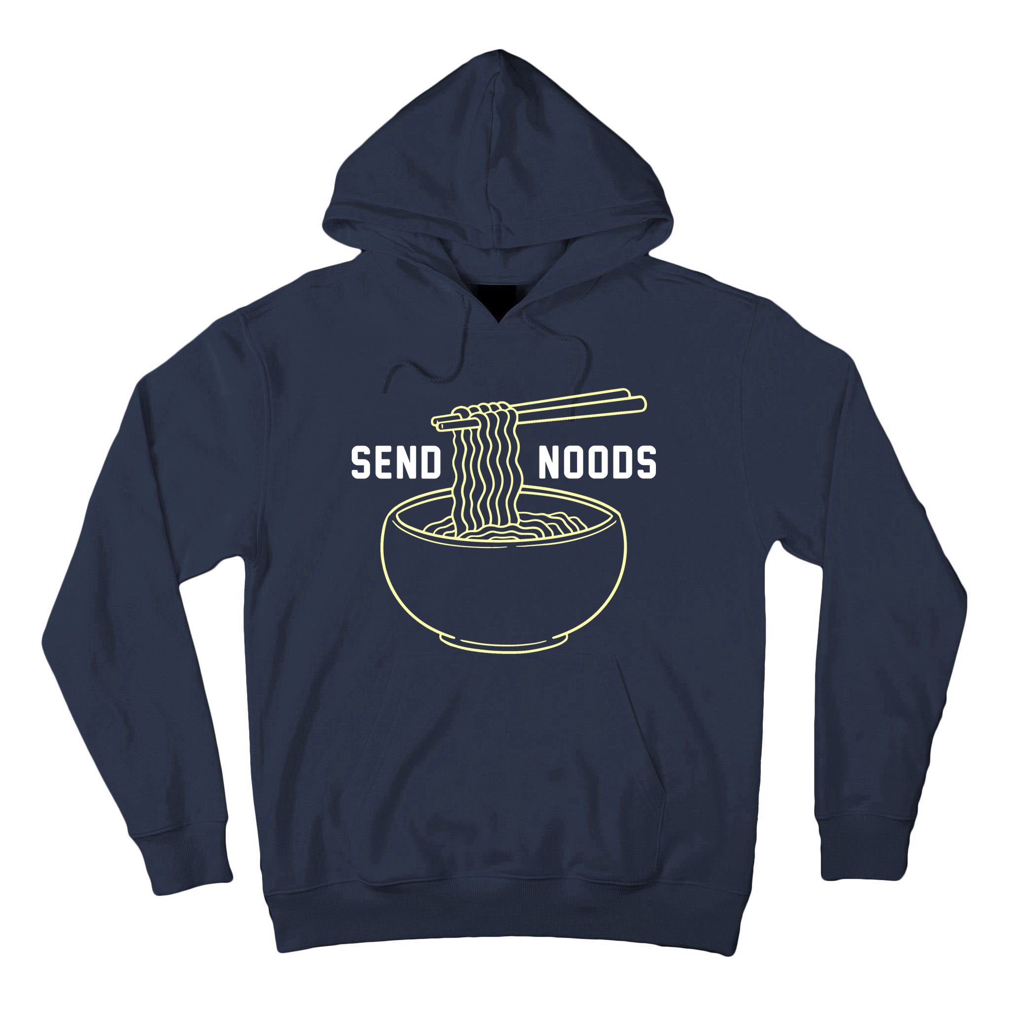 Send Noodles Funny Bowl Of Noodles Tall Hoodie
