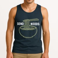Send Noodles Funny Bowl Of Noodles Tank Top