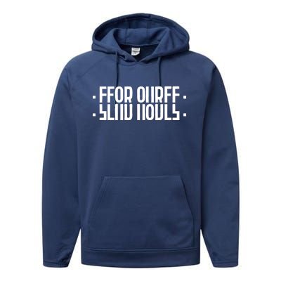 Send Nudes Funny Meme Secret Message Performance Fleece Hoodie