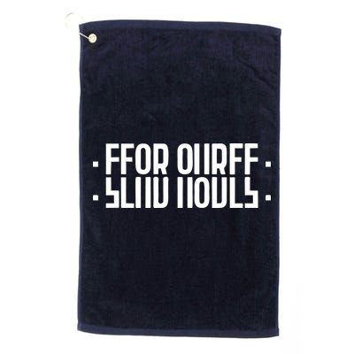 Send Nudes Funny Meme Secret Message Golf Towel