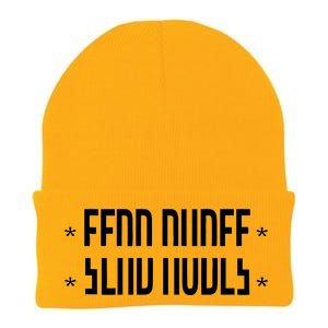 Send Nudes Hidden Message Knit Cap Winter Beanie