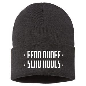 Send Nudes Hidden Message Sustainable Knit Beanie