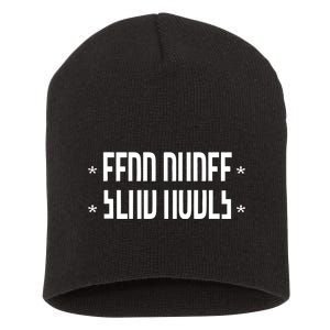 Send Nudes Hidden Message Short Acrylic Beanie