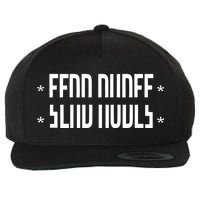 Send Nudes Hidden Message Wool Snapback Cap