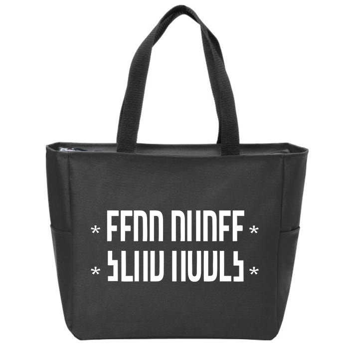 Send Nudes Hidden Message Zip Tote Bag