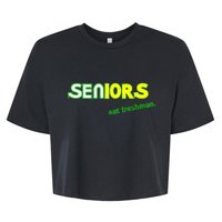 Seniors Eat Freshman Bella+Canvas Jersey Crop Tee