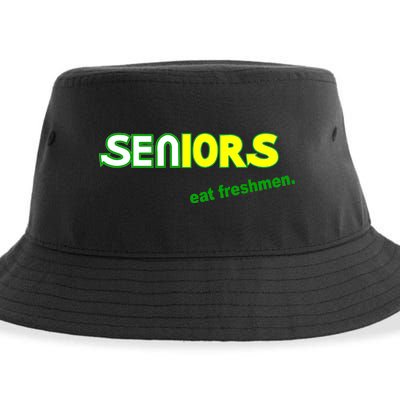 Seniors Eat Freshman Sustainable Bucket Hat