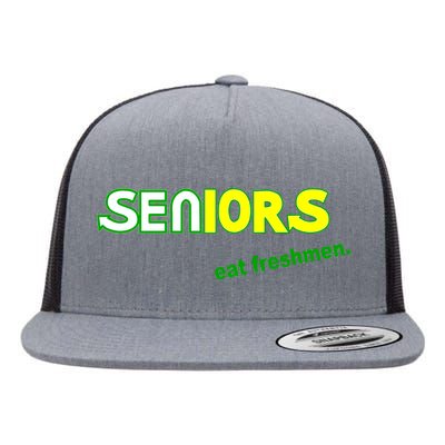 Seniors Eat Freshman Flat Bill Trucker Hat