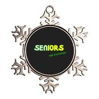 Seniors Eat Freshman Metallic Star Ornament