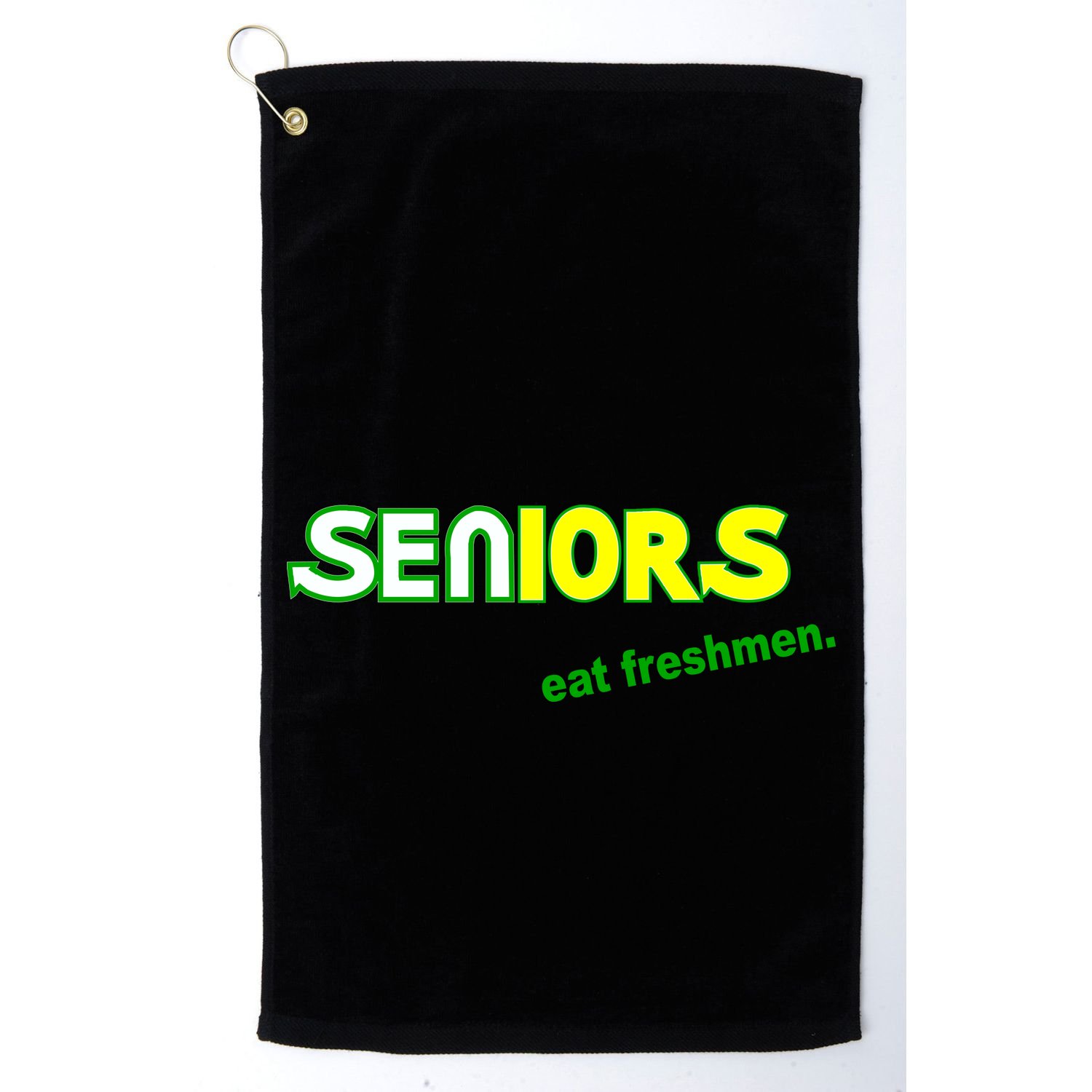 Seniors Eat Freshman Golf Towel