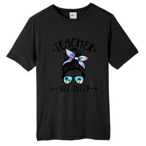 Summer End Of School Year Teacher Off Duty Tall Fusion ChromaSoft Performance T-Shirt