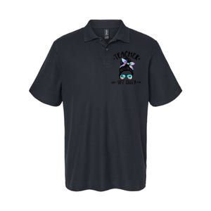 Summer End Of School Year Teacher Off Duty Softstyle Adult Sport Polo