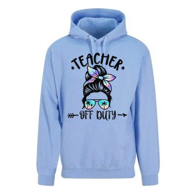 Summer End Of School Year Teacher Off Duty Unisex Surf Hoodie