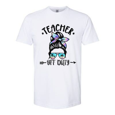 Summer End Of School Year Teacher Off Duty Softstyle CVC T-Shirt