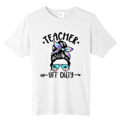 Summer End Of School Year Teacher Off Duty Tall Fusion ChromaSoft Performance T-Shirt