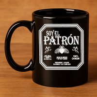 SOY EL PATRON LATINO FUNNY 11oz C Handle Ceramic Mug