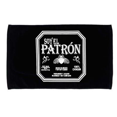 SOY EL PATRON LATINO FUNNY Microfiber Hand Towel