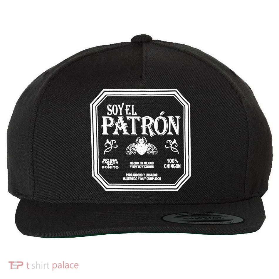 SOY EL PATRON LATINO FUNNY Wool Snapback Cap