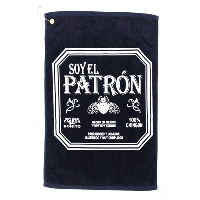SOY EL PATRON LATINO FUNNY Golf Towel