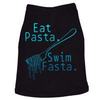 Swimming Eat Pasta Swim Fasta Funny Swimmer Doggie Tank