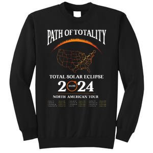 Solar Eclipse Path Of Totality Solar Eclipse April 8 2024 Sweatshirt