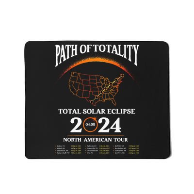 Solar Eclipse Path Of Totality Solar Eclipse April 8 2024 Mousepad