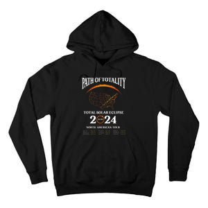 Solar Eclipse Path Of Totality Solar Eclipse April 8 2024 Tall Hoodie