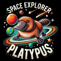 Space Explorer Platypus Platypus VenomPlatypus Flosser Impact Tech Backpack
