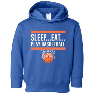 Sleep Eat Play Basketball Gift Toddler Hoodie