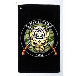 Silat Eskrima Pekiti Tirsia Kali Filipino Platinum Collection Golf Towel