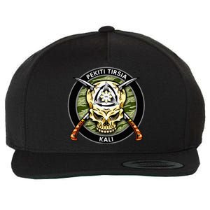 Silat Eskrima Pekiti Tirsia Kali Filipino Wool Snapback Cap