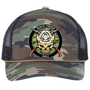 Silat Eskrima Pekiti Tirsia Kali Filipino Retro Rope Trucker Hat Cap