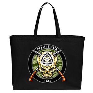 Silat Eskrima Pekiti Tirsia Kali Filipino Cotton Canvas Jumbo Tote