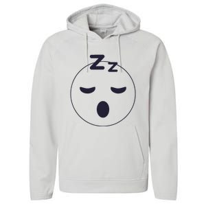 Sleep Emoticon Pajama Sleeping Pjs Men Women Pajamas Performance Fleece Hoodie