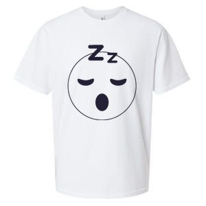 Sleep Emoticon Pajama Sleeping Pjs Men Women Pajamas Sueded Cloud Jersey T-Shirt