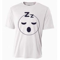 Sleep Emoticon Pajama Sleeping Pjs Men Women Pajamas Cooling Performance Crew T-Shirt