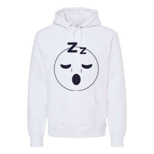 Sleep Emoticon Pajama Sleeping Pjs Men Women Pajamas Premium Hoodie