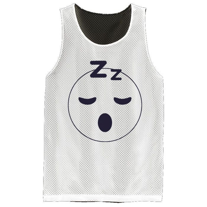 Sleep Emoticon Pajama Sleeping Pjs Men Women Pajamas Mesh Reversible Basketball Jersey Tank