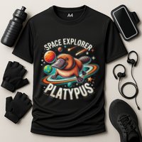 Space Explorer Platypus Platypus VenomPlatypus Flosser Performance Shirt