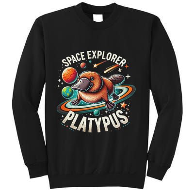 Space Explorer Platypus Platypus VenomPlatypus Flosser Sweatshirt