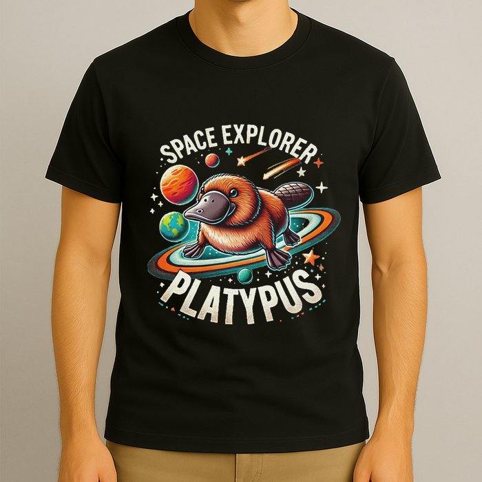 Space Explorer Platypus Platypus VenomPlatypus Flosser T-Shirt