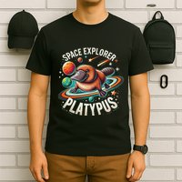Space Explorer Platypus Platypus VenomPlatypus Flosser T-Shirt