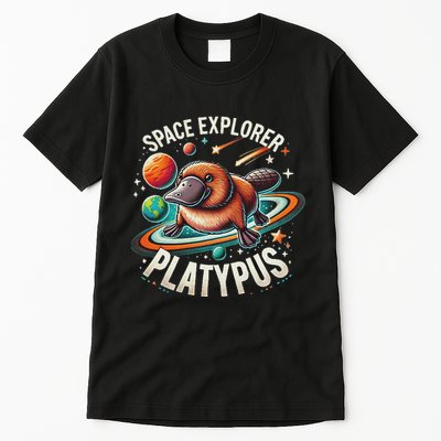 Space Explorer Platypus Platypus VenomPlatypus Flosser Tall T-Shirt