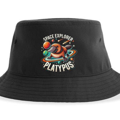 Space Explorer Platypus Platypus VenomPlatypus Flosser Sustainable Bucket Hat